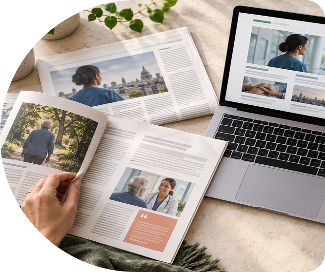 Media coverage and healthcare commentary
